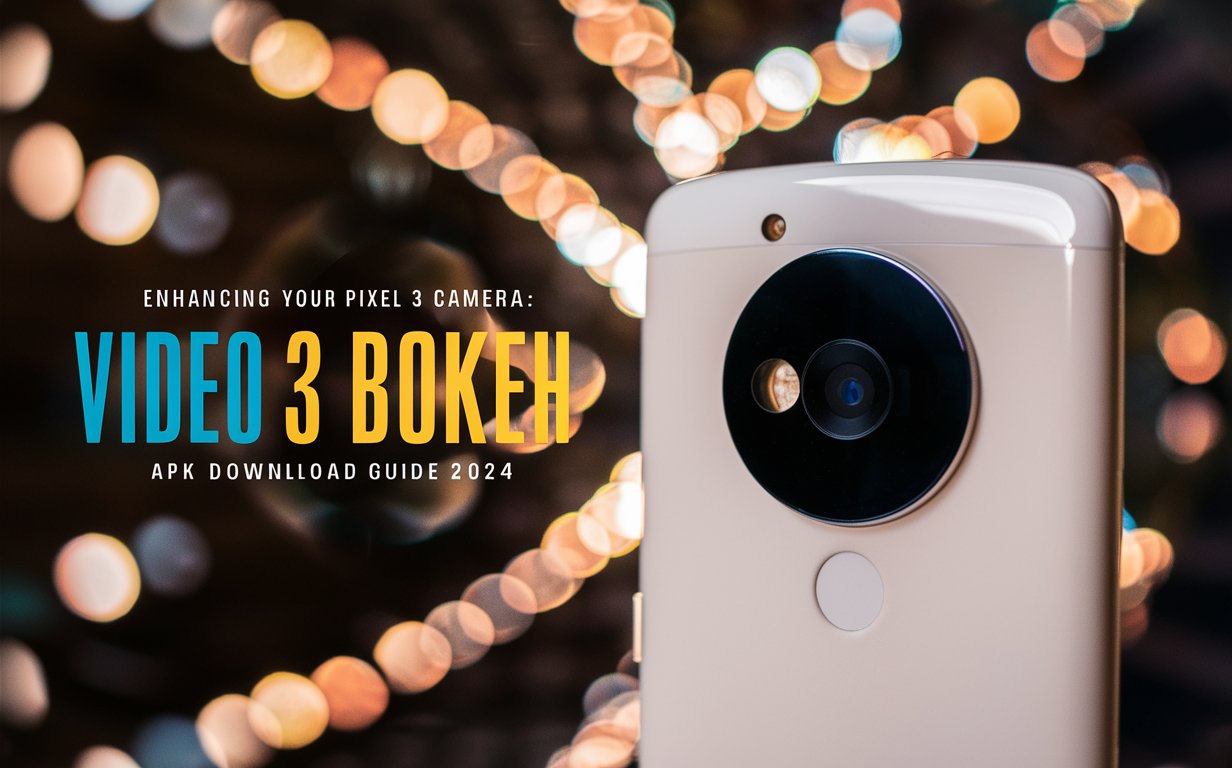 Enhancing Your Pixel 3 Camera: Video Bokeh APK Download Guide 2022